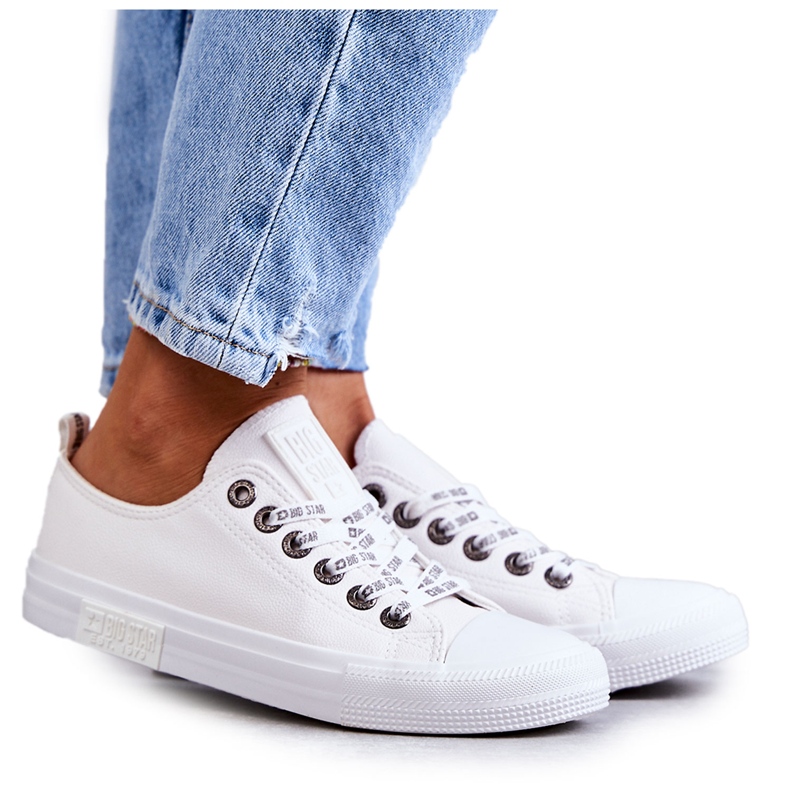 Sneakers Mujer Piel Big Star KK274105 Blanco