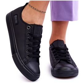 Sneakers Mujer Low Leather Big Star KK274011 Negro