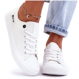 Sneakers de Mujer de Material Bajo Big Star KK274008 Blanco
