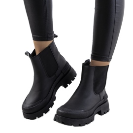 Botas Kamisa negras negro Botas Kamisa negras negro