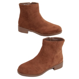 Botas Chelsea de mujer Verbe Camel Suede marrón