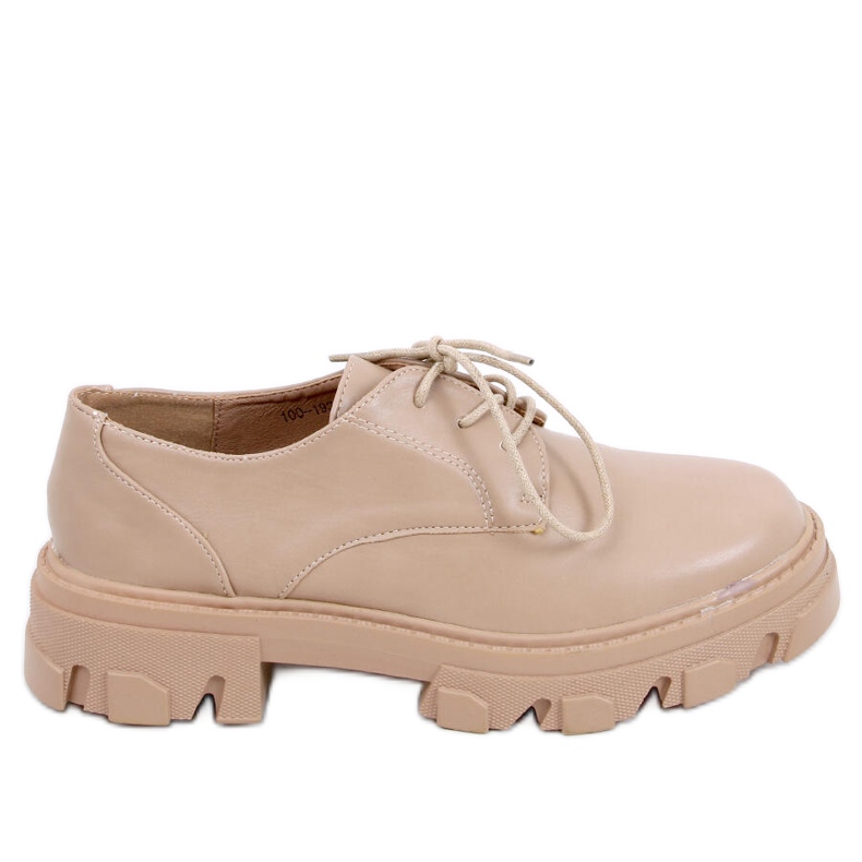 PA1 mocasines con cordones Tekla Kaki beige caqui PA1 mocasines con cordones Tekla Kaki beige caqui