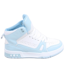 Liam zapatillas tobilleras azules blanco