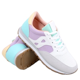 PA1 Zapatillas de mujer Polly Moradas violeta multicolor PA1 Zapatillas de mujer Polly Moradas violeta multicolor