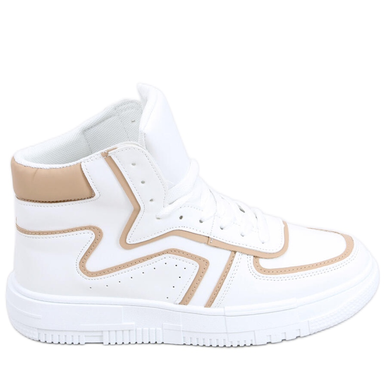 Zapatillas altas Leia BLANCO / BEIGE