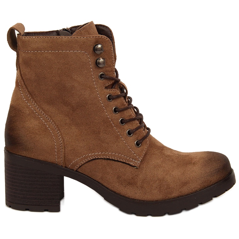 Botas cálidas mujer ante marrón Potocki