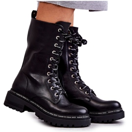 PG1 Botas Mujer Altas Cálidas Atadas Negras Darla negro PG1 Botas Mujer Altas Cálidas Atadas Negras Darla negro