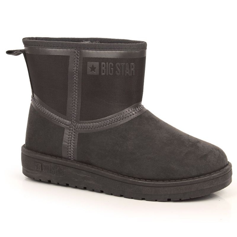 Botas de nieve grises en la plataforma Big Star W INT1751C