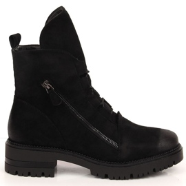 Botas con cremallera aislante Potocki W WOL94A negro
