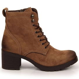 Botas cálidas de ante Potocki W WOL90B marrón Botas cálidas de ante Potocki W WOL90B marrón