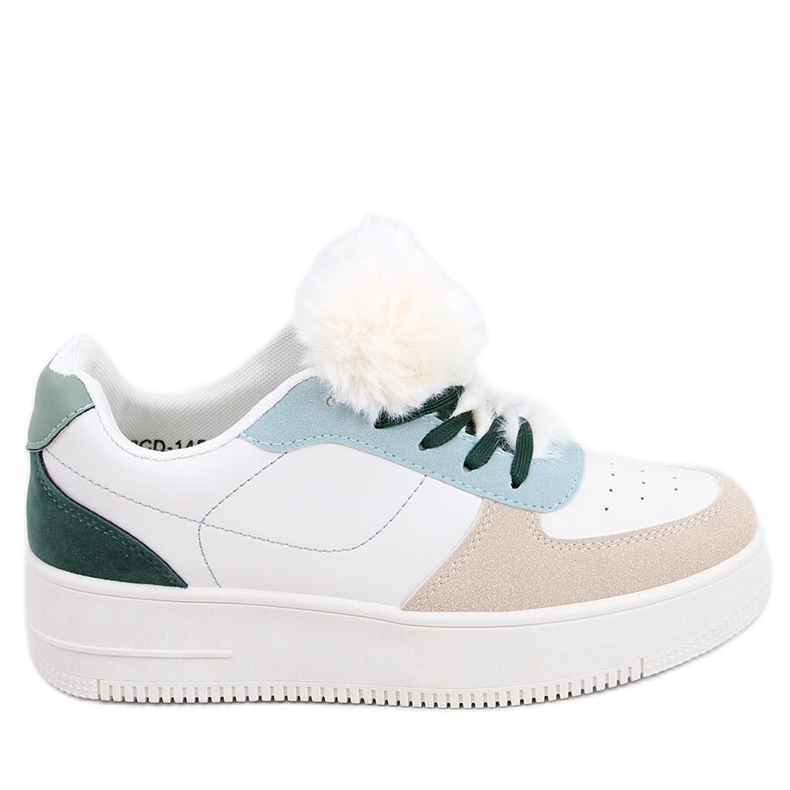 PA1 Zapatillas de mujer Lilith Green blanco multicolor