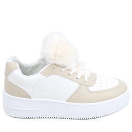 PA1 Deportivas de mujer Lilith Beige blanco