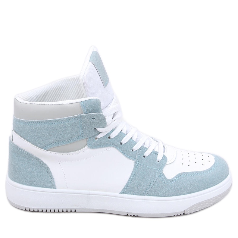 PA1 Deportivas altas Dorcas Green blanco azul