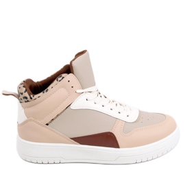 PA1 zapatillas altas Ginger Khaki beige