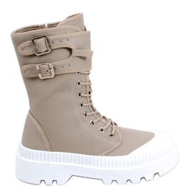 PA1 Deportivas al tobillo Pym Khaki beige caqui