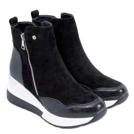 PA1 Botas Cuña Micah Negro