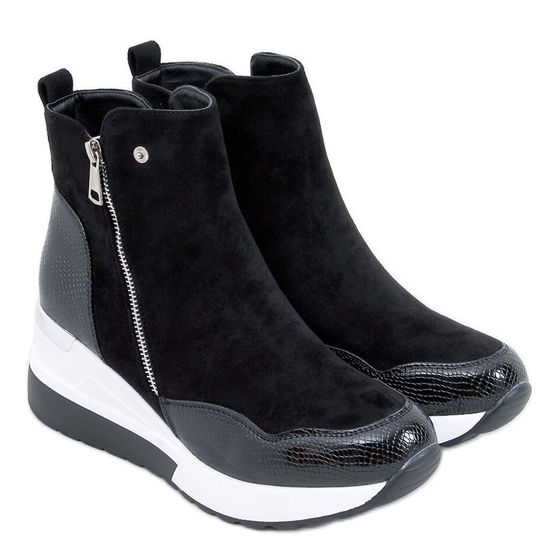PA1 Botas Cuña Micah Negro