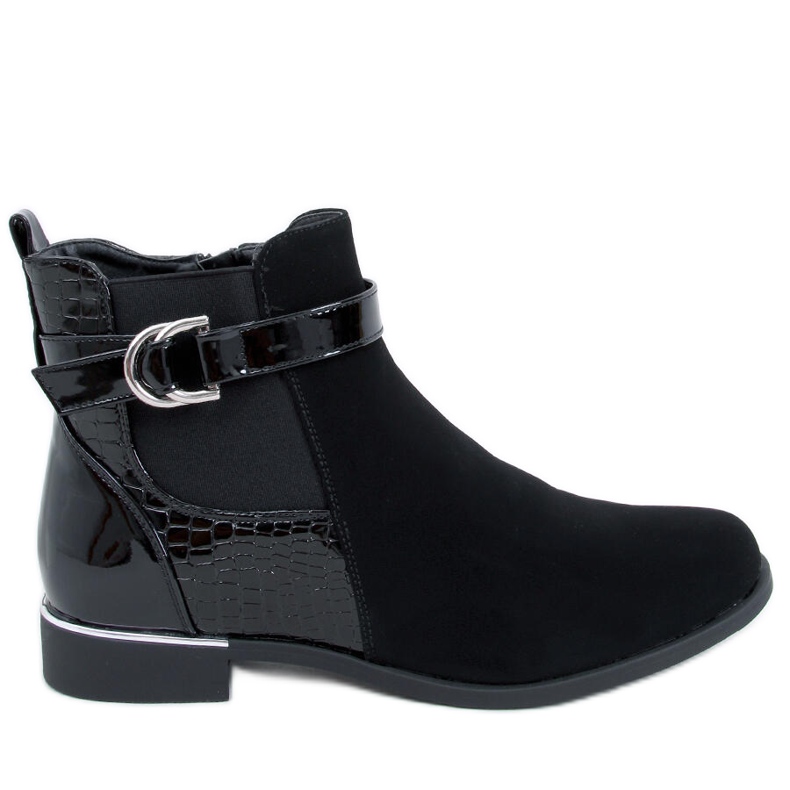 BM Botas Chelsea de mujer Francine Black negro BM Botas Chelsea de mujer Francine Black negro