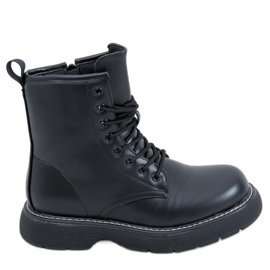 Botas bovver Potter negras negro