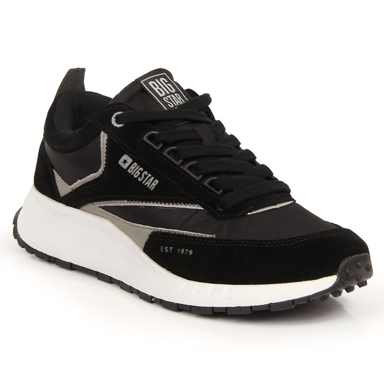 Negro Zapatillas deportivas de hombre Big Star KK174024