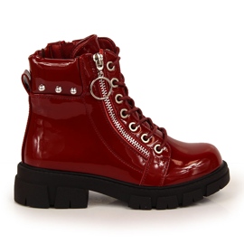 Botas para niña, con aislamiento rojo, Vinceza
