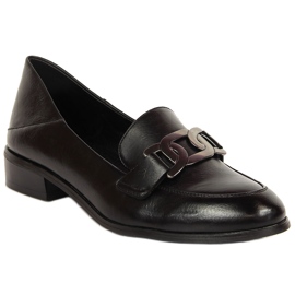Zapatos de tacón de mujer con adorno Vinceza negro