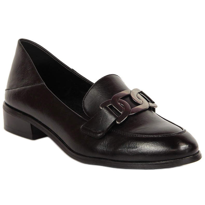 Zapatos de tacón de mujer con adorno Vinceza negro