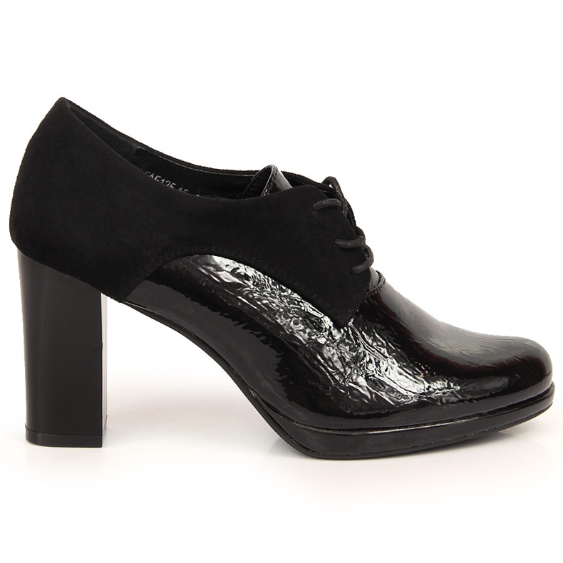 Zapatos de jazz de mujer en un poste Jezzi negro