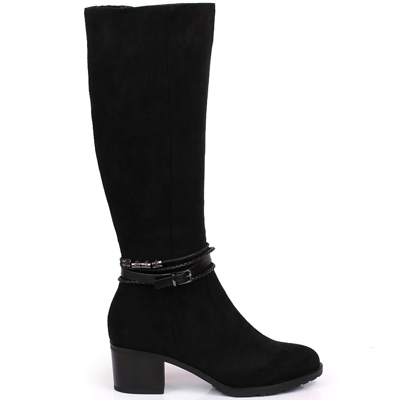 Botas cálidas mujer ante negro Jezzi