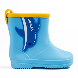 Shelovet botas bajas para niños con delfín azul