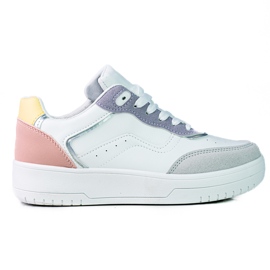 Zapatos deportivos de mujer Shelovet en una plataforma blanca blanco Zapatos deportivos de mujer Shelovet en una plataforma blanca blanco