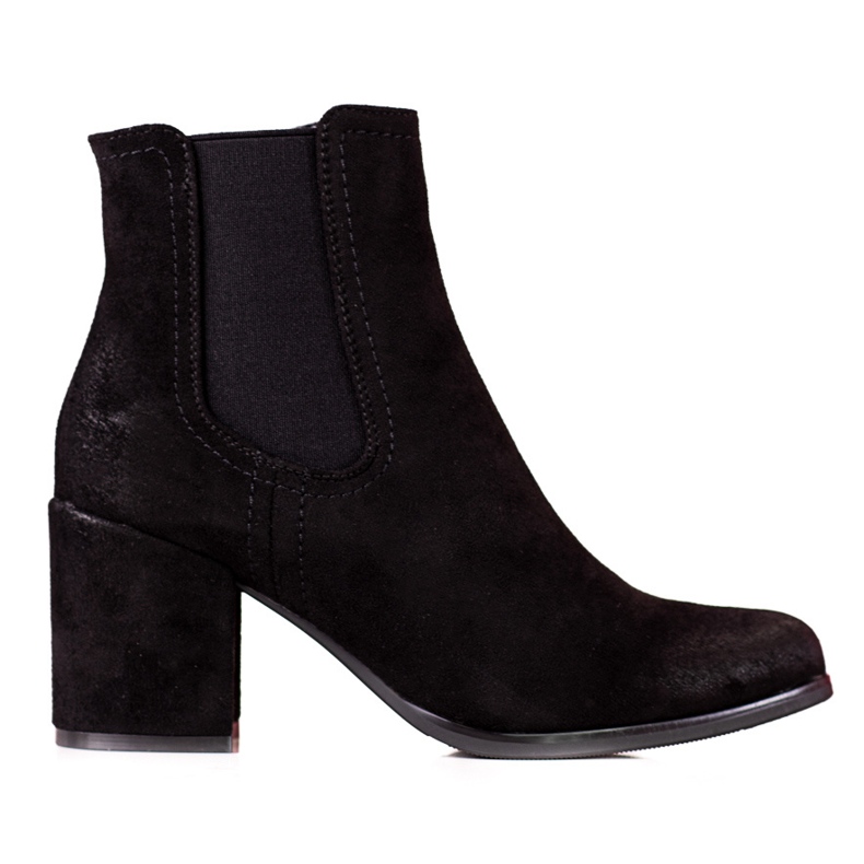 Botas Jodhpur negras en el puesto de Shelovet negro
