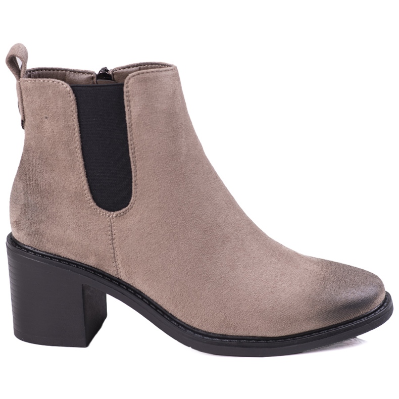 Botines Chelsea beige de mujer en el puesto de Shelovet