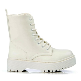 Bolsos Shelovet de mujer con cordones blancos