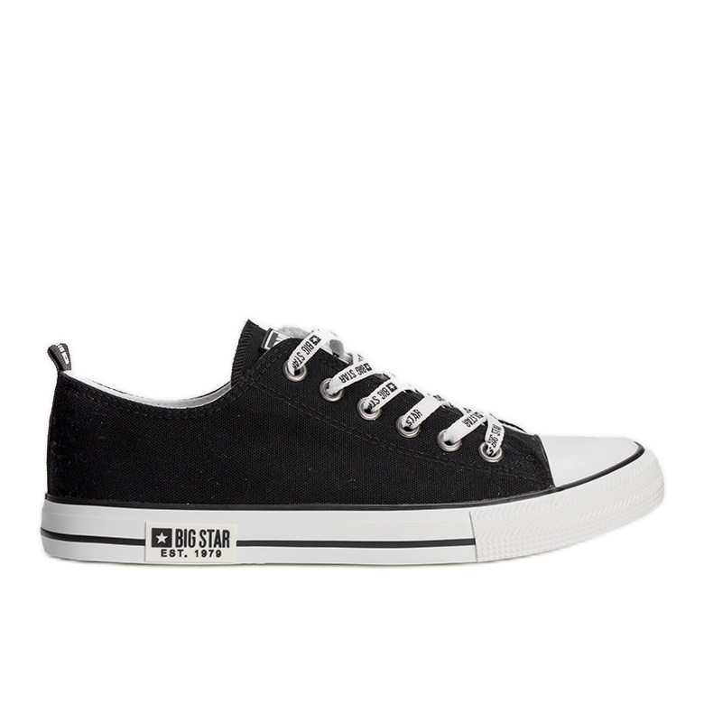 Deportivas negras de hombre Big Star KK174049 negro