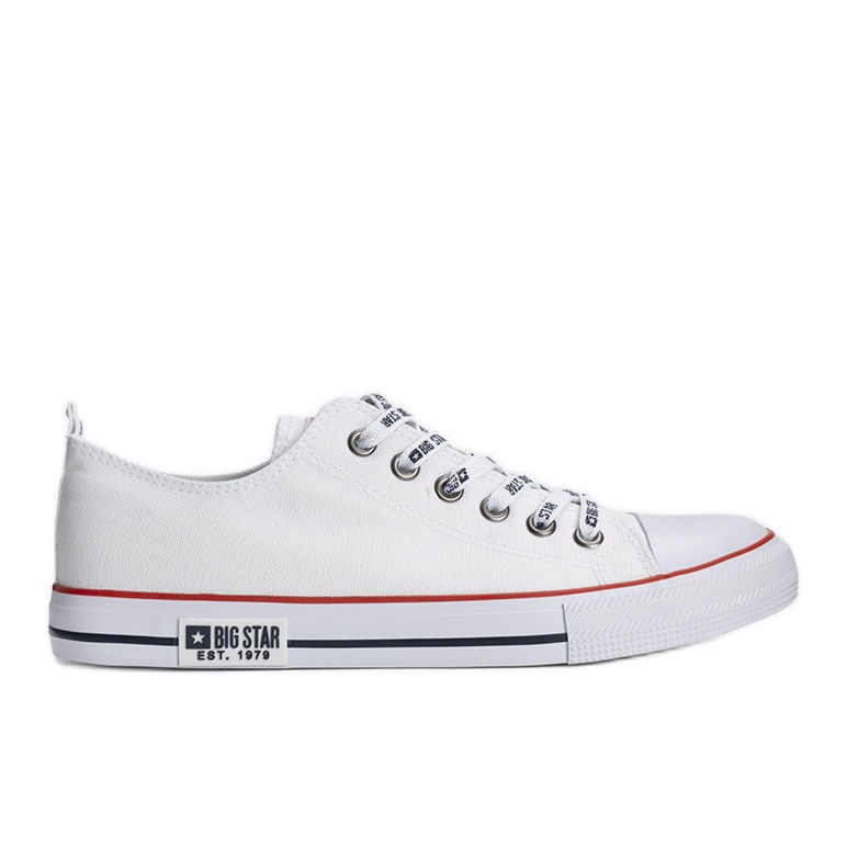 Deportivas blancas de hombre Big Star KK174048 blanco