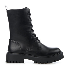 Bolsos de mujer con cordones Shelovet negro