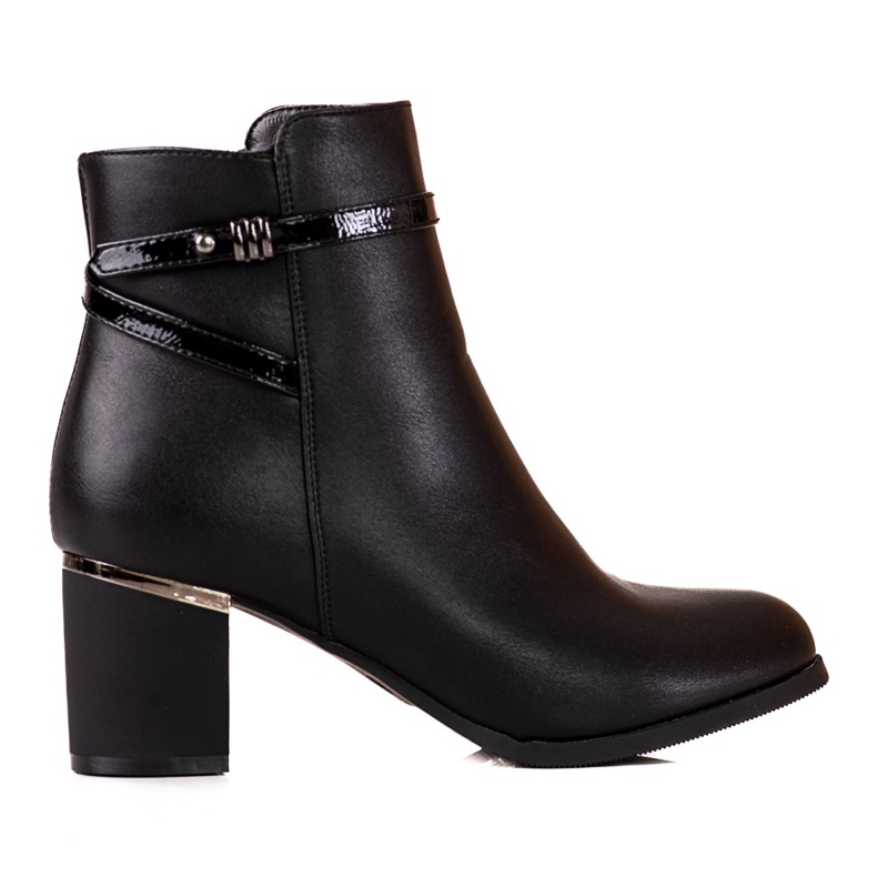 Botas mujer tacón bajo Shelovet negro