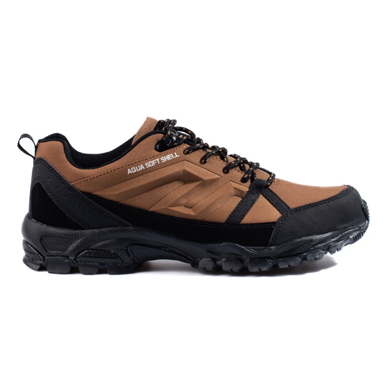 Zapatillas trekking hombre DK aqua Softshell marrón negro