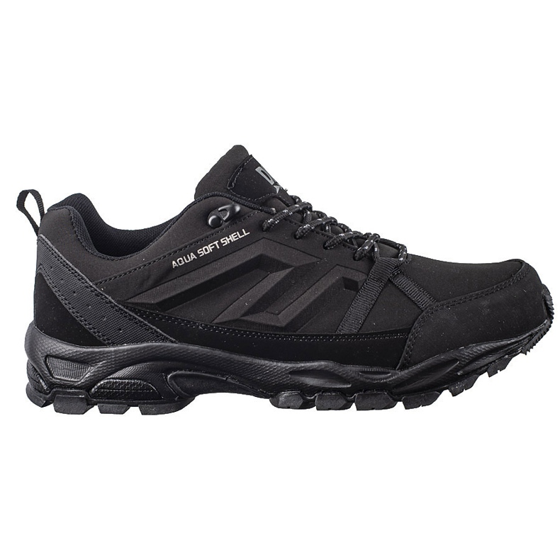 Zapatillas de trekking de hombre DK aqua Softshell negras negro