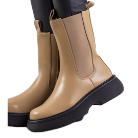 Botas beige de Willsden boots