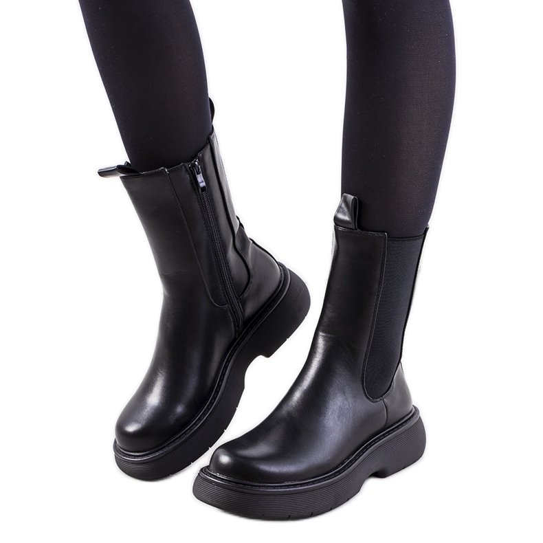 Botas negras de Willsden boots negro