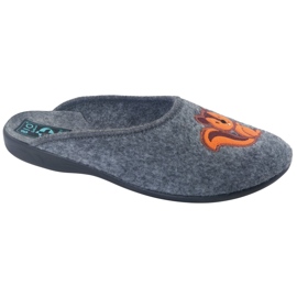 Pantuflas de fieltro gris Adanex 27858 Sara Wiewióra I Orzeszek