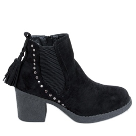 Tacones negros Logue