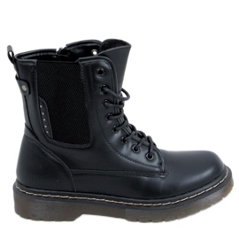Botines Hirst Black Matt martensiaki negro
