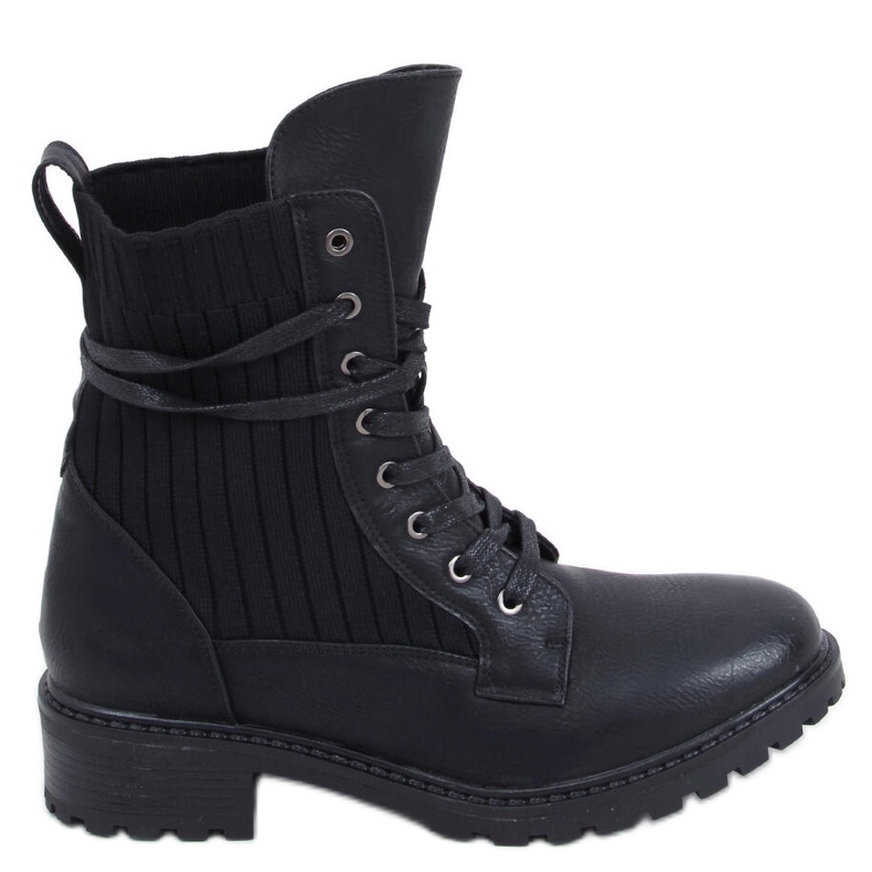 Botas con parte superior Torvi Black flexible negro Botas con parte superior Torvi Black flexible negro