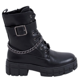 Botas Militares Maude Negras negro Botas Militares Maude Negras negro