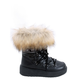 Botas de nieve para mujer Einar Negras negro