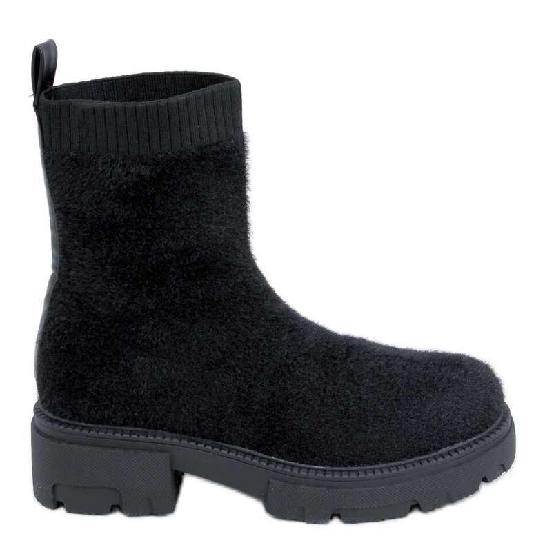 Botas estilo calcetín Roanna Black negro