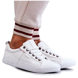 Sneakers de Mujer de Material Bajo Big Star KK274003 Blanco